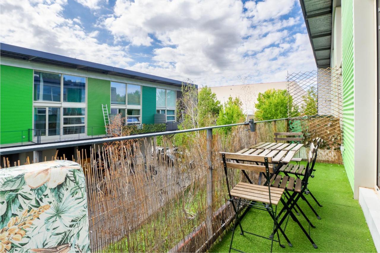 El Ventero Apartment - Elegante Apt Para 5 Con Terraza, Wi-Fi Y Aparcamiento En La Calle Camarma de Esteruelas Eksteriør bilde